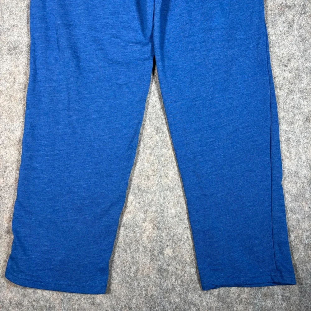Buffalo Bills NFL Sweatpants‎ Mens M Blue Heathered Lounge Pants Drawstring